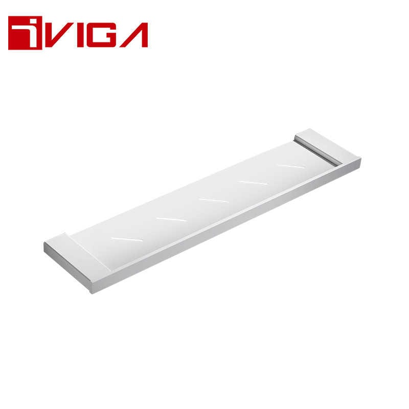 480925YW Full metal single layer shelf - Bathroom Accessories - 1