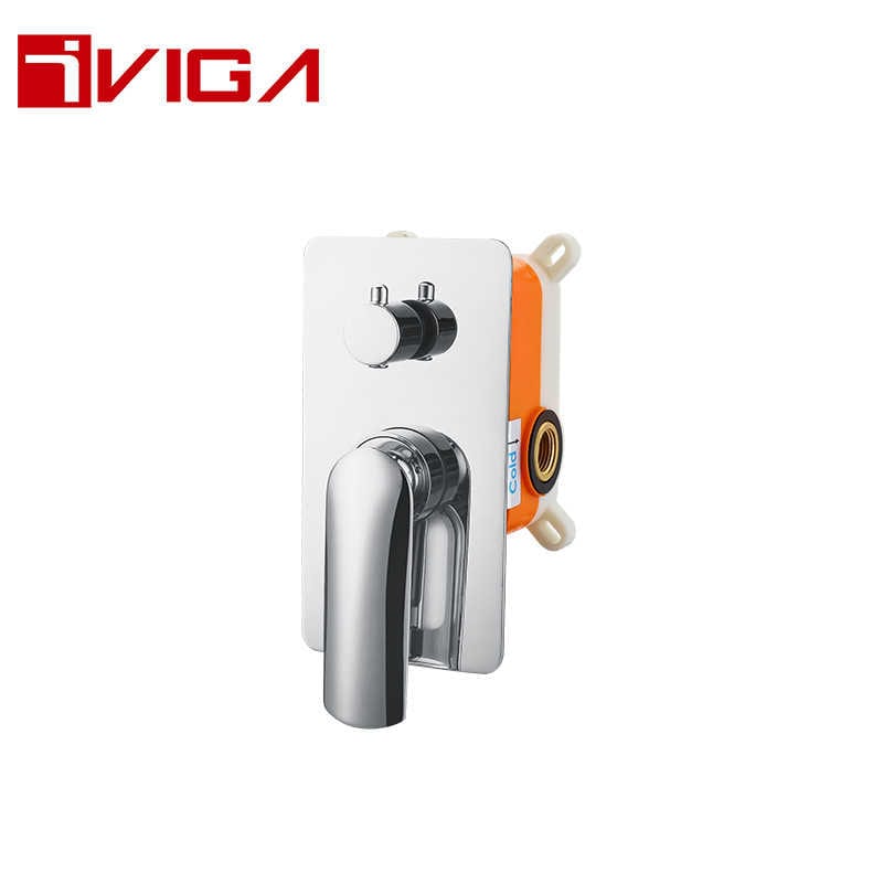 7670B0CH Embedded Shower Faucet With Diverter
