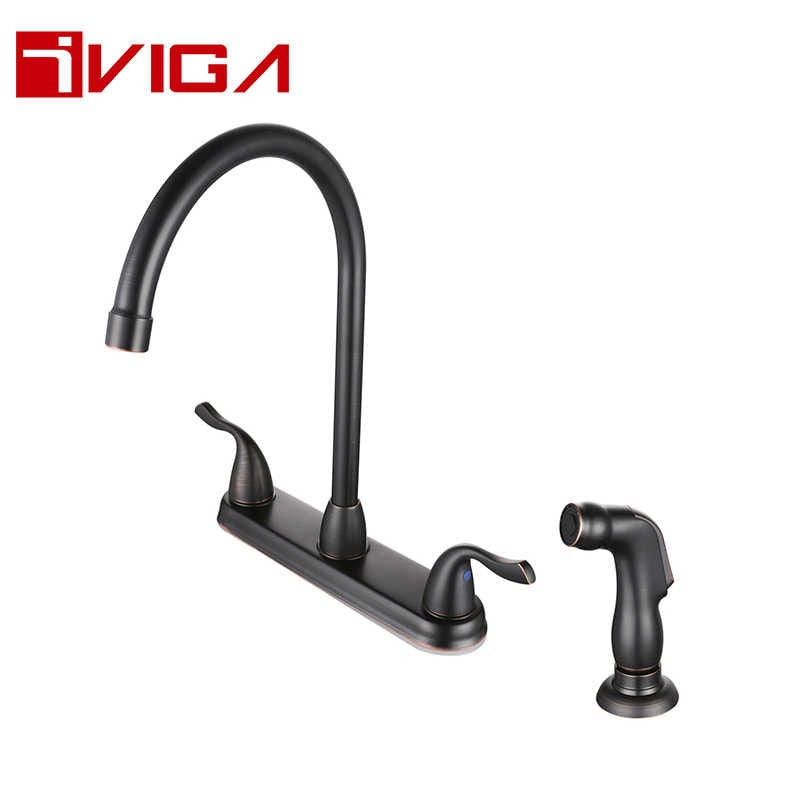 992101A4ORB  8′ ສອງ Handle faucet ເຮືອນຄົວ