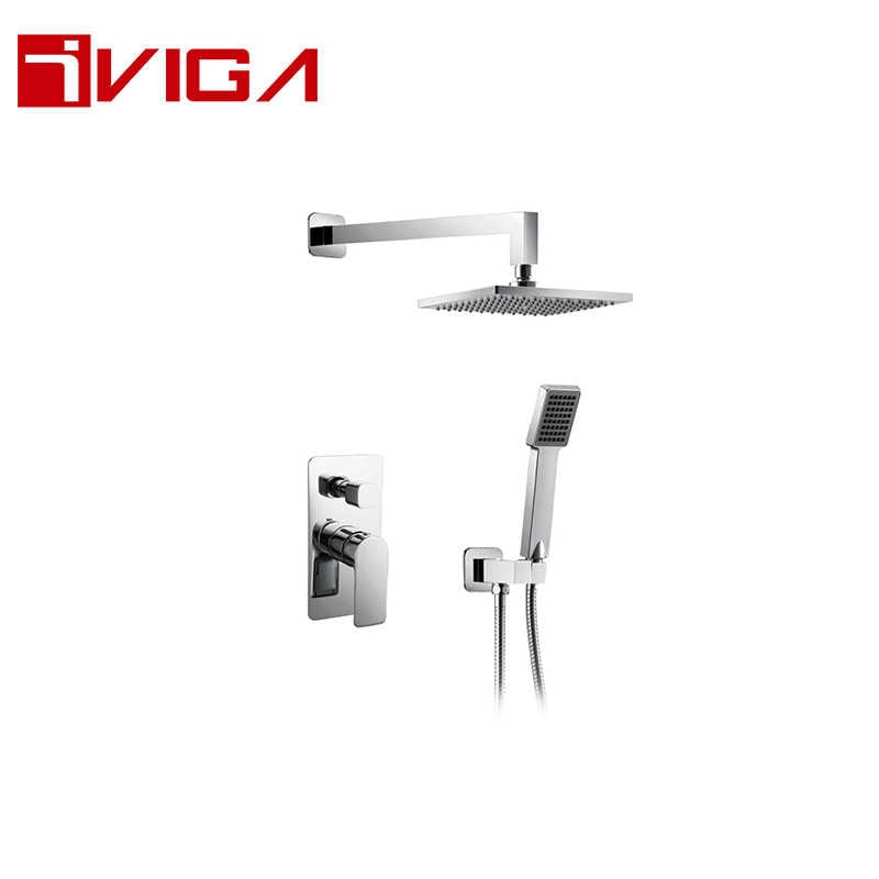 567200CH Popular Shower faucet set embedded into wall