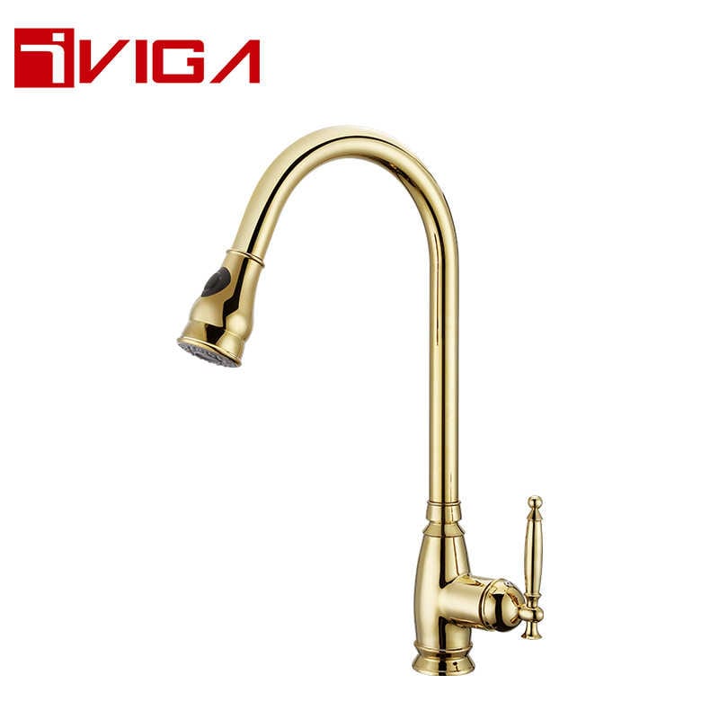 6021A0PD Single Handle Pull-Down Kitchen Faucet