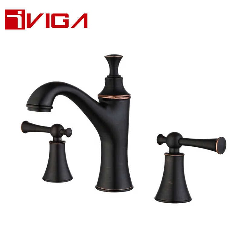 99431901ORB Dual handle 3-hole basin faucet