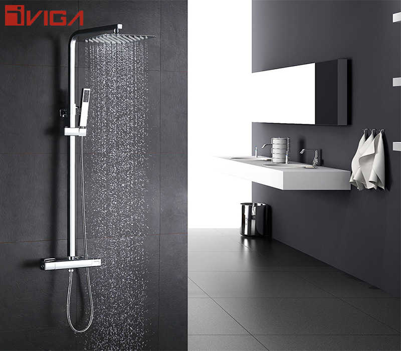 Why choose VIGA themostatic shower set in bathroom？ - Faucet Knowledge - 1