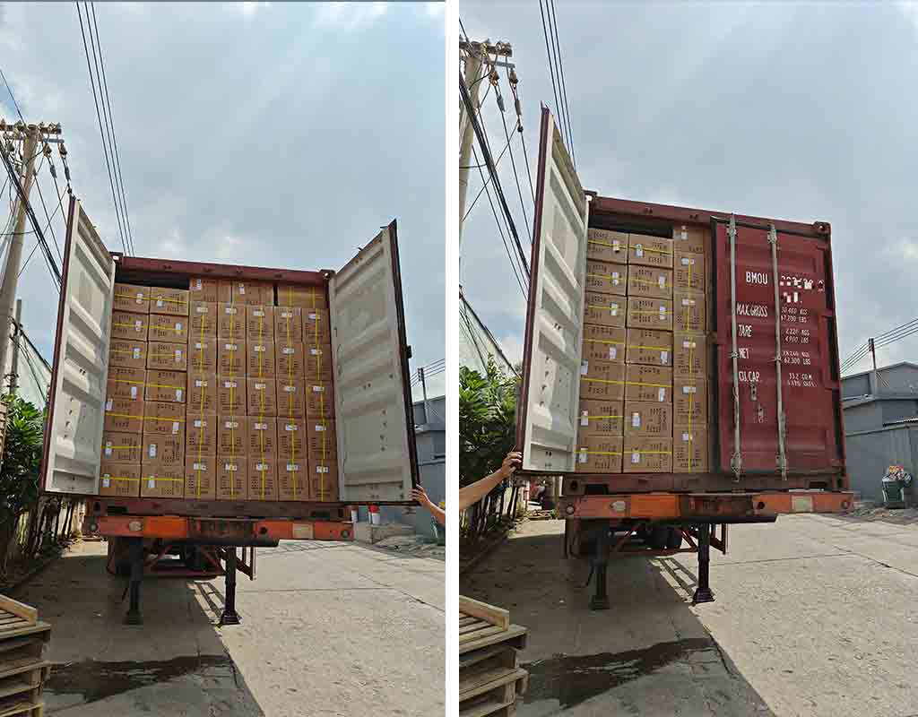 Two containers of basin faucets shipped to the United States - News - 2