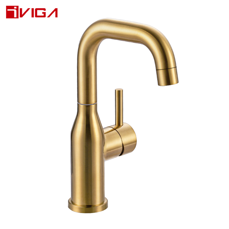 Multifuction Bathroom Kitchen Bar Faucet Gold 891100BG