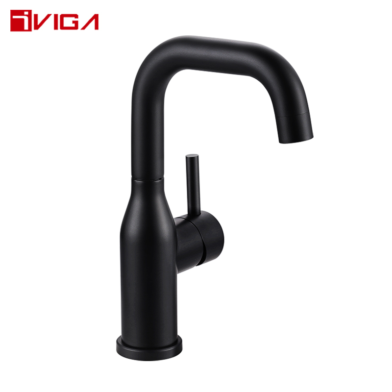 891100DB Prep Sink Faucet,Matt Black